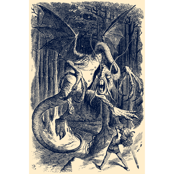 SVG Jabberwock image