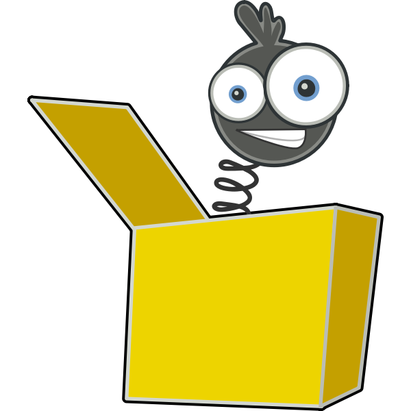 SVG Jack in the box vector image