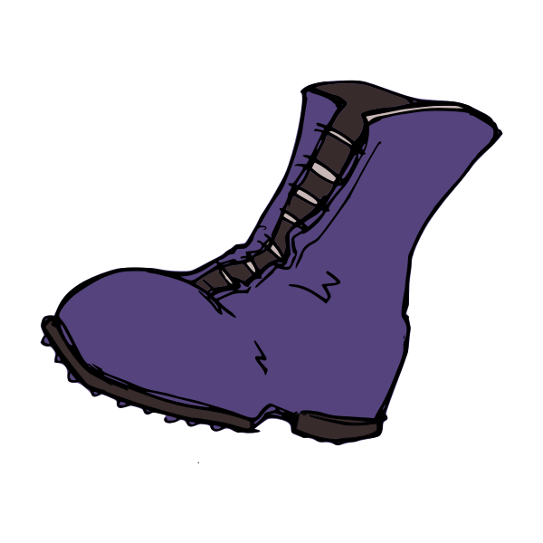 SVG Jackboot vector image