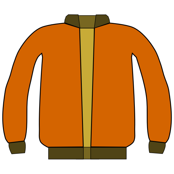 SVG Jacket vector drawing