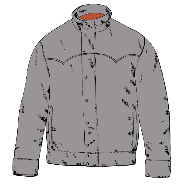 SVG Jacket vector image
