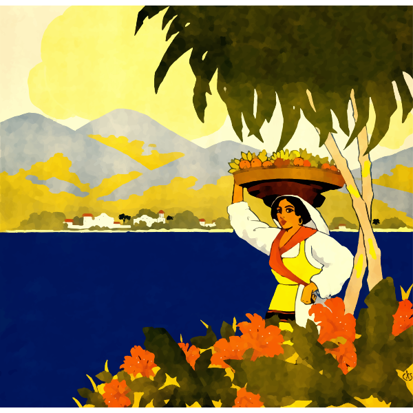 SVG Jamaican woman