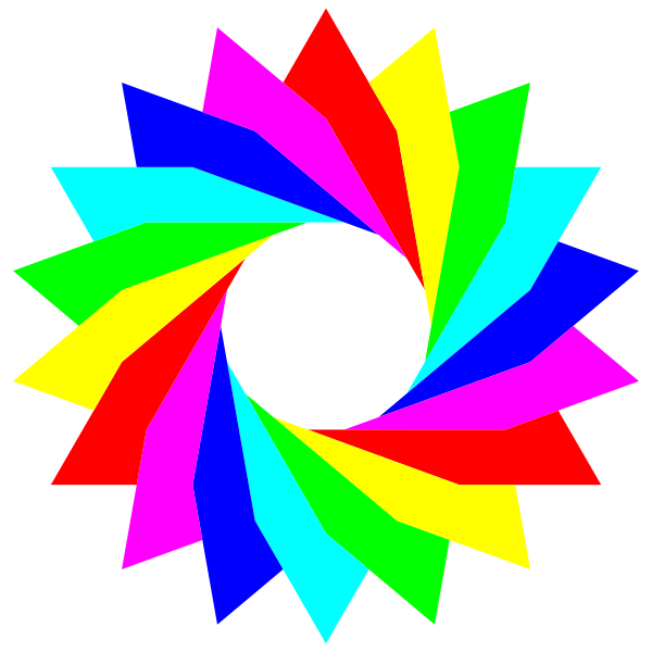 SVG January 13 2013 6 triangles rainbow
