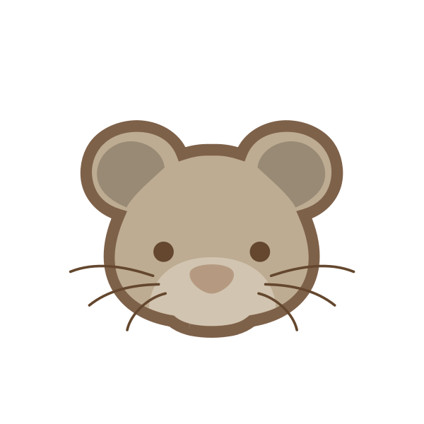 SVG Japanese Dou Shou Qi rat vector clip art