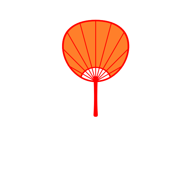 SVG Japanese fan
