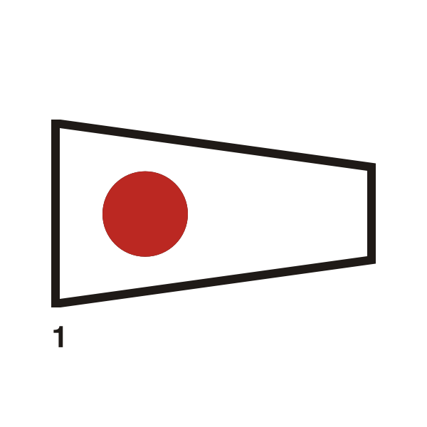 SVG Japanese flag drawing