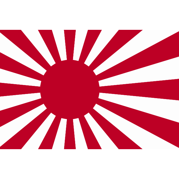 SVG Japanese flag image