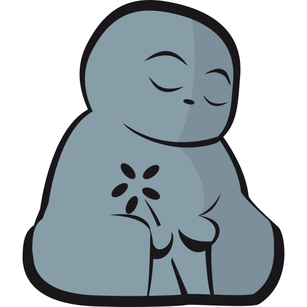SVG Japanese god animation