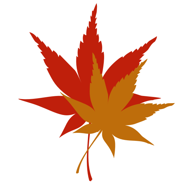 SVG Japanese leaves
