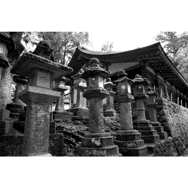 SVG Japanese traditional lamps