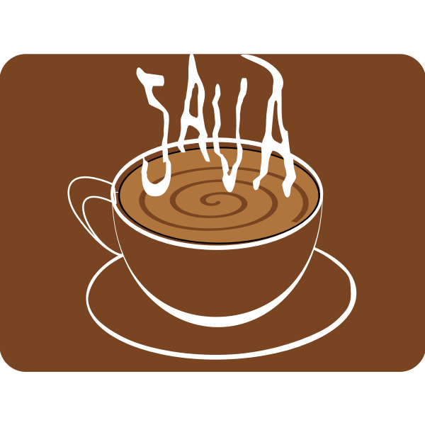 SVG java brown