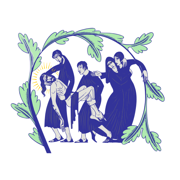 SVG Jesus Christ disembodied