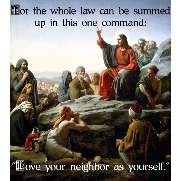 SVG Jesus Sermon