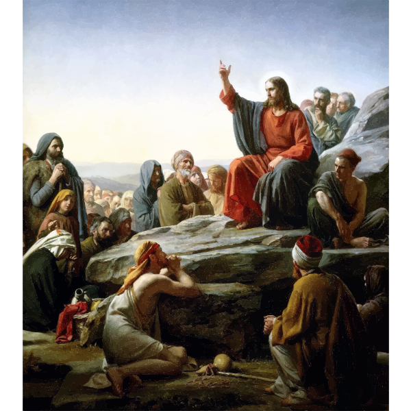 SVG Jesus Sermon On The Mount Final