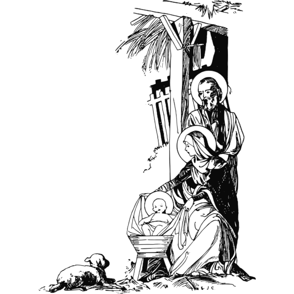 SVG Jesus039 birth