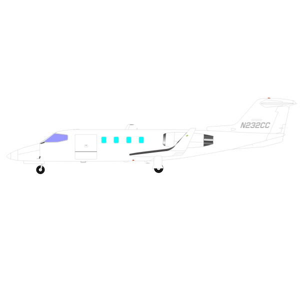 SVG Jet sketch