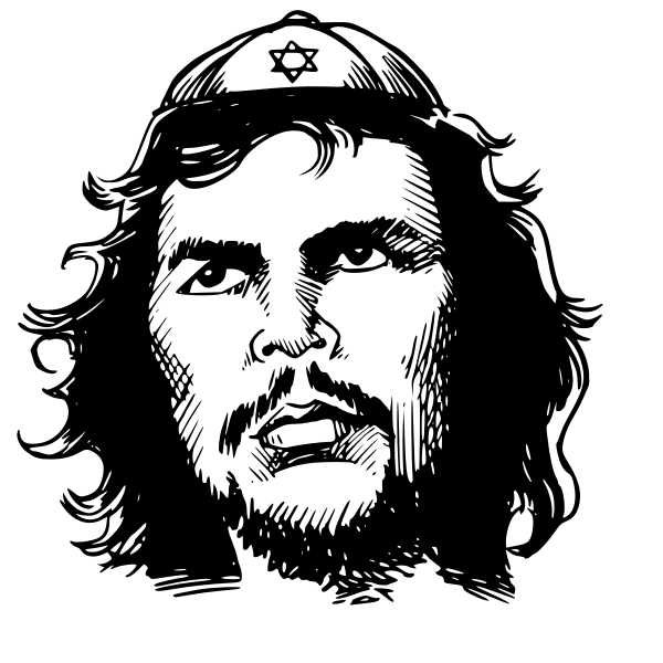 SVG Jew Guevara vector image