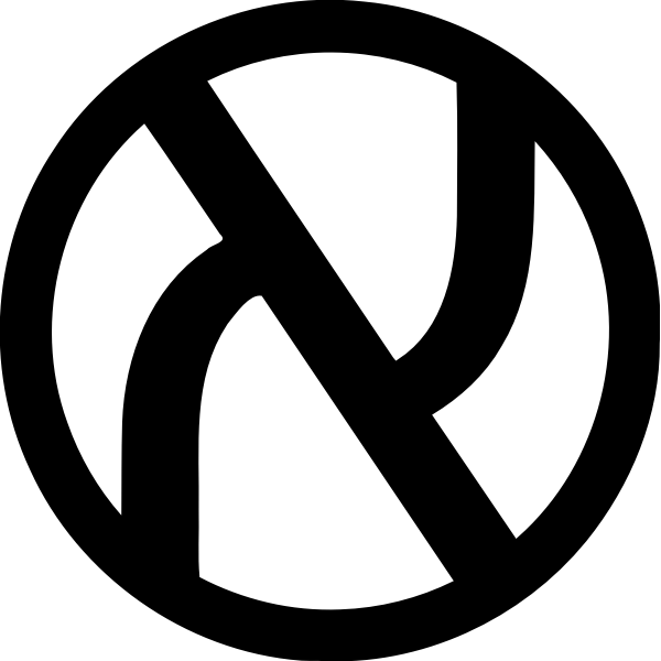 SVG Jewish anarchist symbol