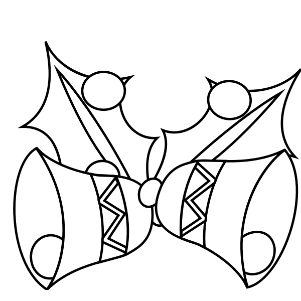 SVG Jingle bells decorations