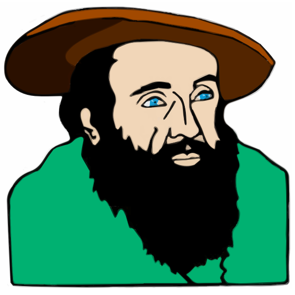 SVG Johannes Kepler vector image