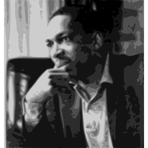 SVG John Coltrane portrait