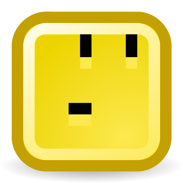 SVG Joking smiley vector icon