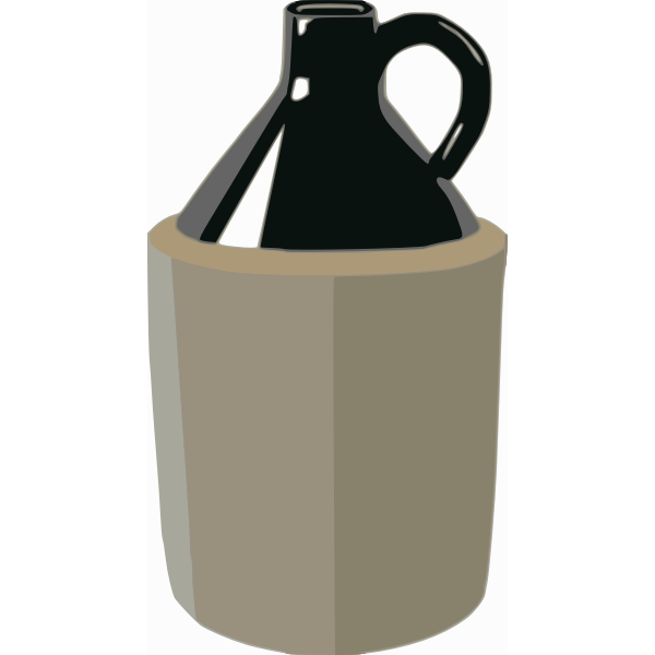 SVG Jug vector image