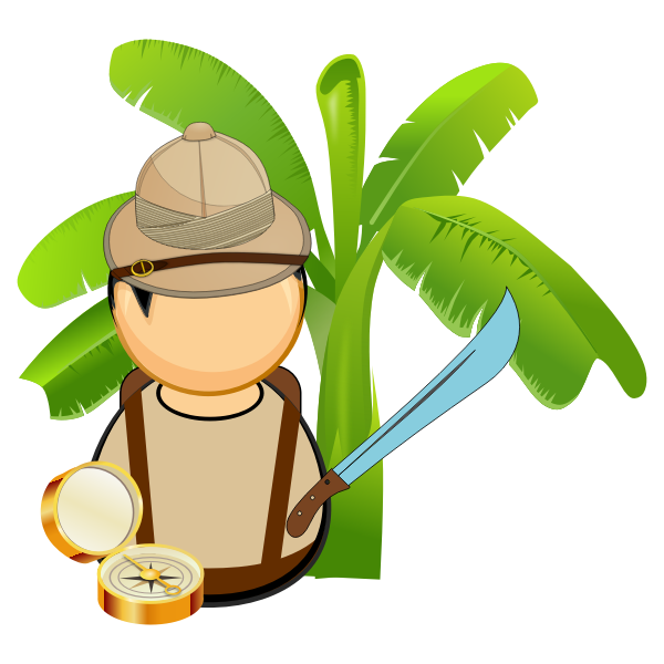 SVG Jungle explorer