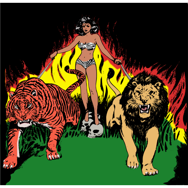 SVG Jungle queen
