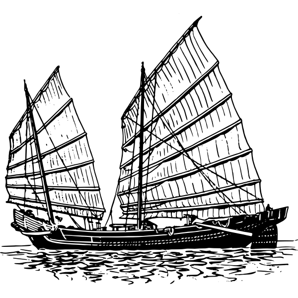 SVG junk ship