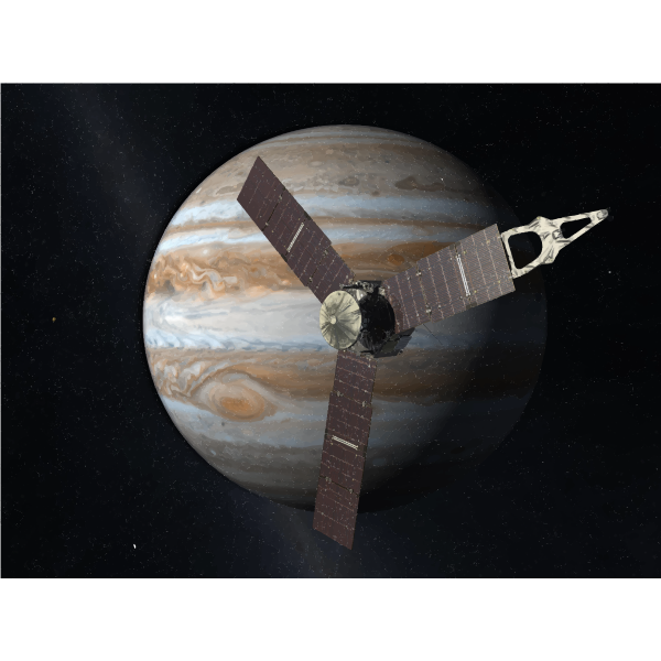 SVG Juno Mission to Jupiter 2010 Artists Concept