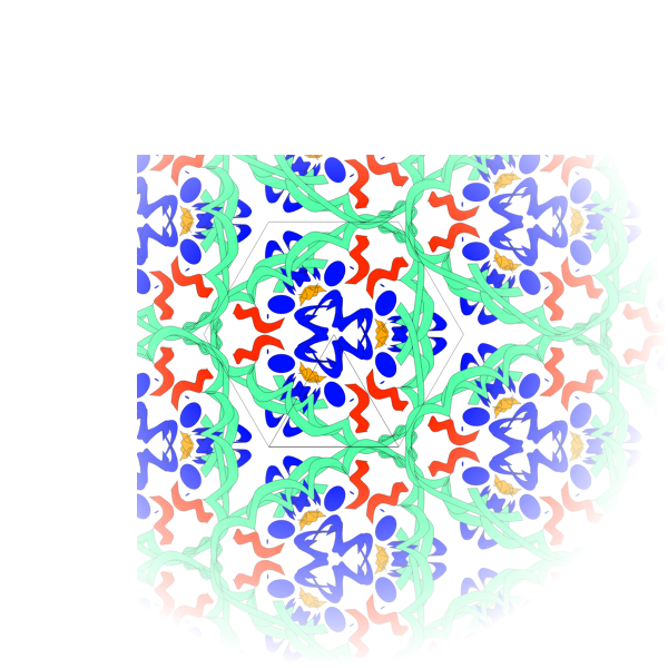 SVG kaleidoscope infinite repeat