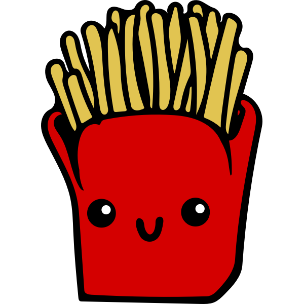 SVG Kawaiifries colour