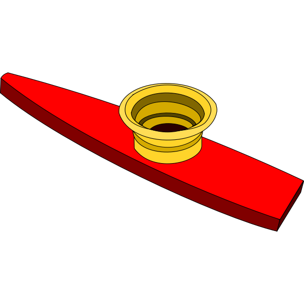 SVG Kazoo vector graphics