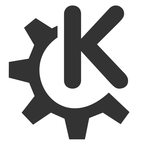 SVG KDE logo