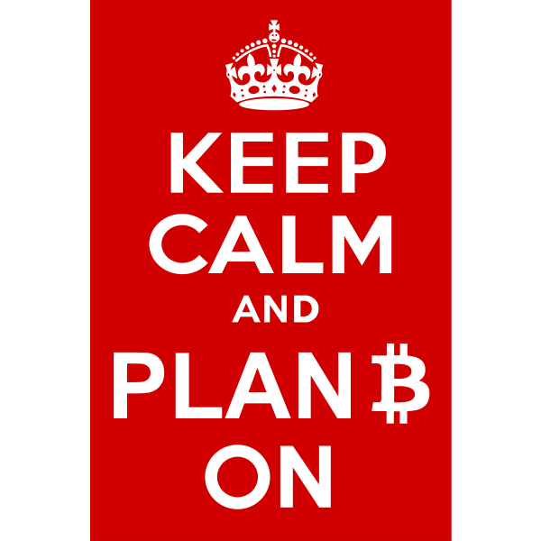 SVG Keep Calm and PlanB on