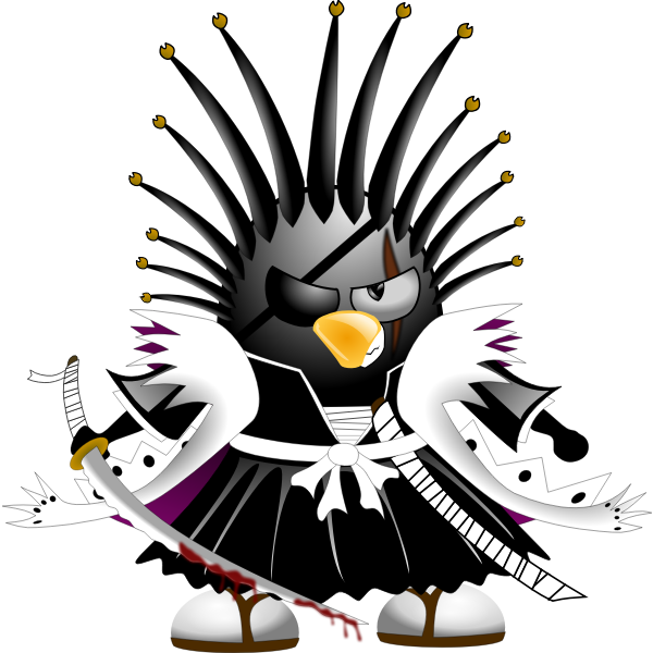 SVG Kempachi-Tux