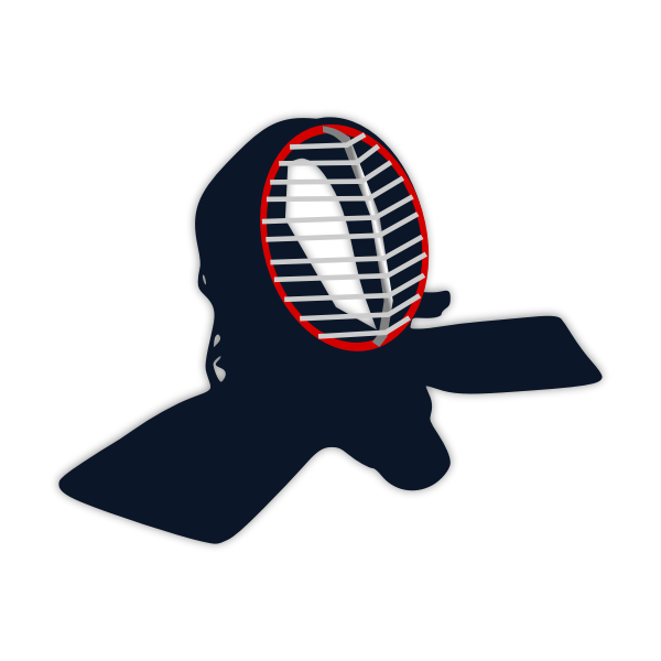 SVG Kendo bogu vector image