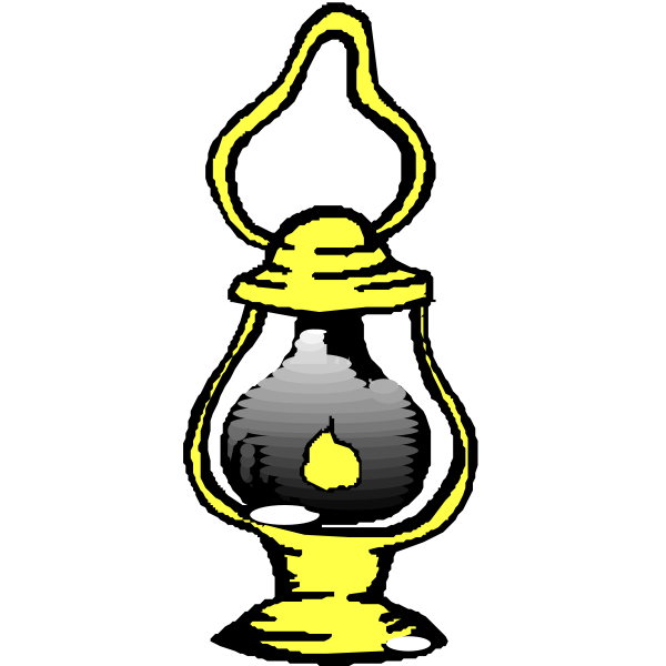 SVG Kerosene lamp