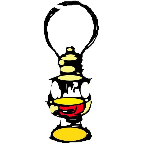 SVG Kerosene lamp