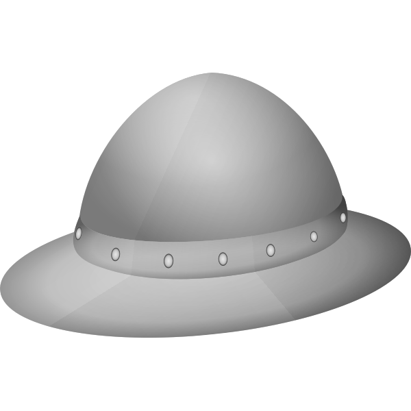 SVG Kettle hat vector image