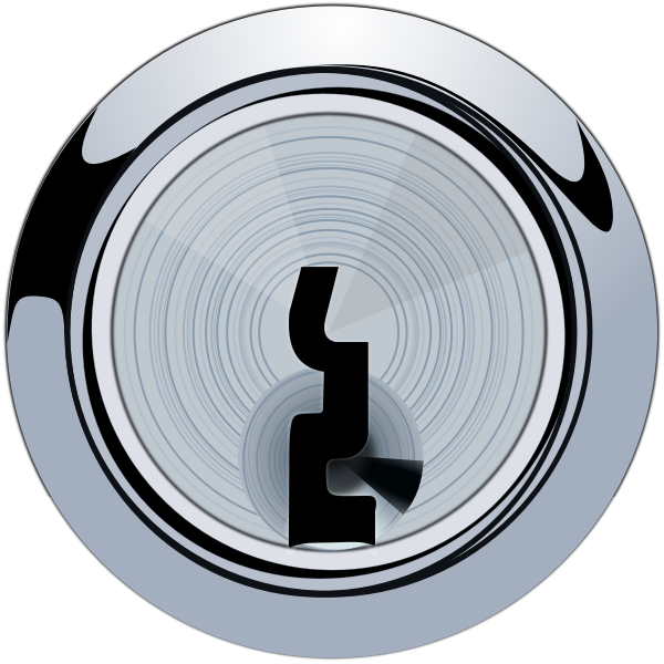 SVG Key hole