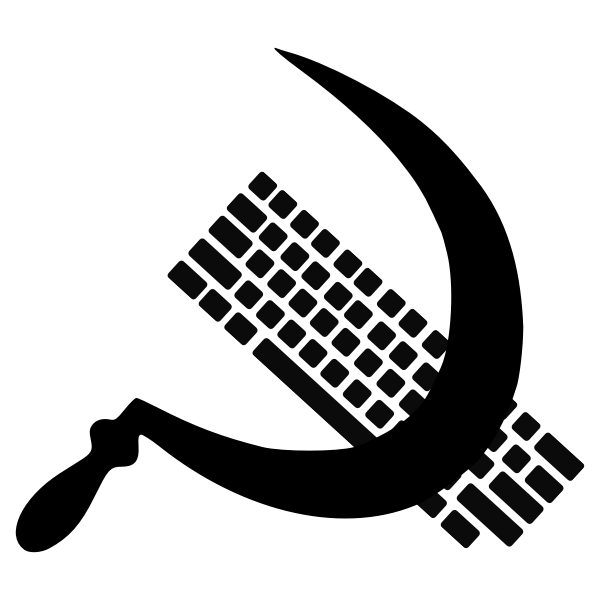 SVG Keyboard and sickle
