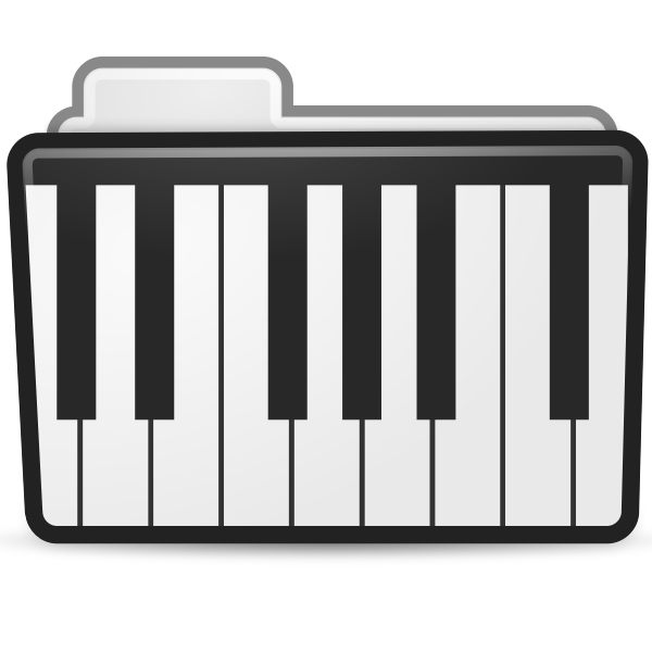 SVG Keyboard icon vector image