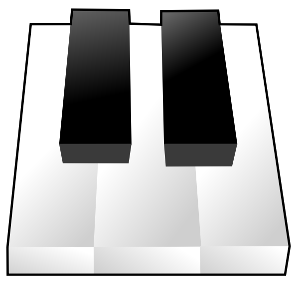 SVG Keyboard keys vector