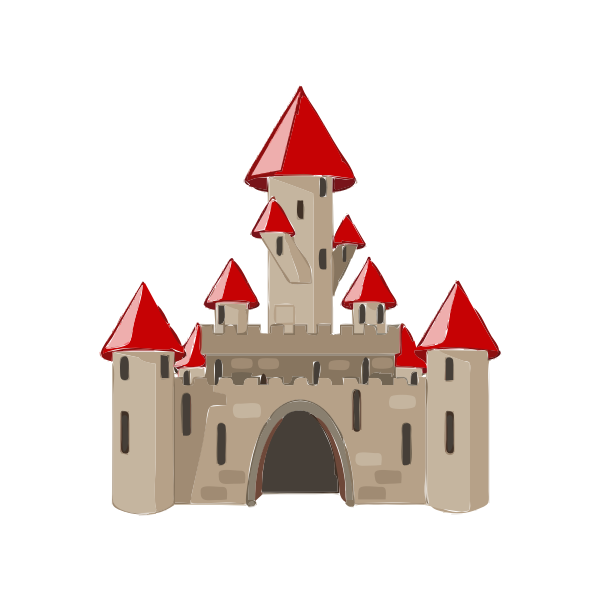 SVG Kid039s castle