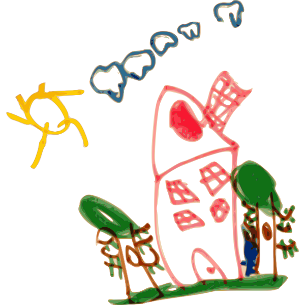 SVG Kid039s doodle