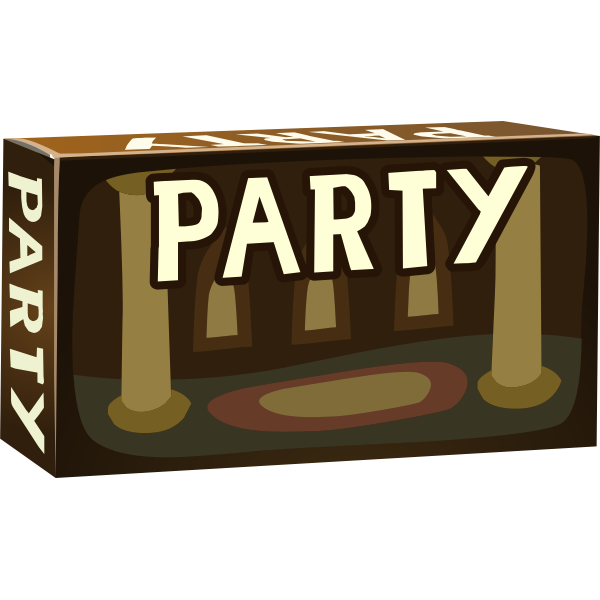 SVG Kid039s party box