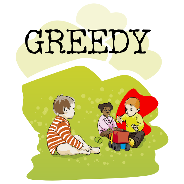 SVG Kids and toy truck