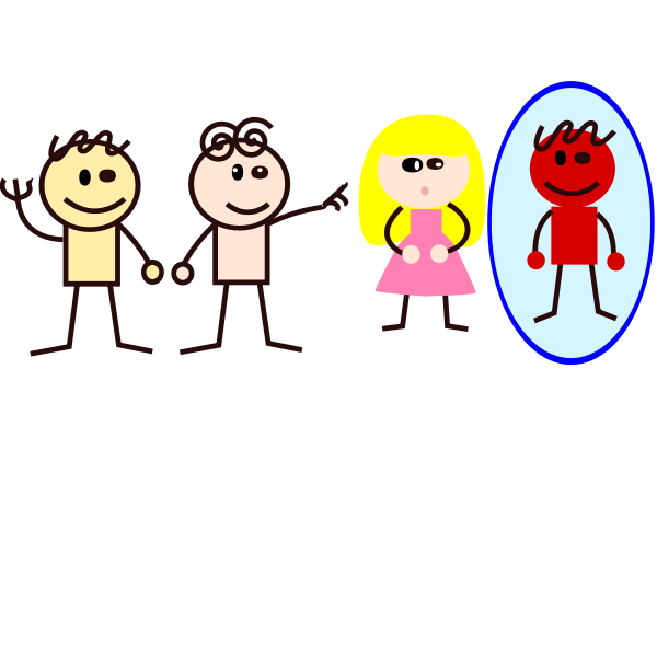 SVG Kids colorful drawing
